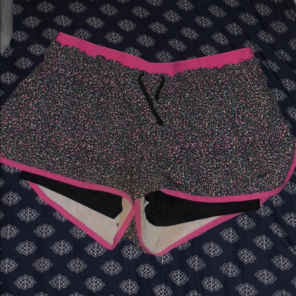 Nike Dri-Fit Multi Color Workout Shorts